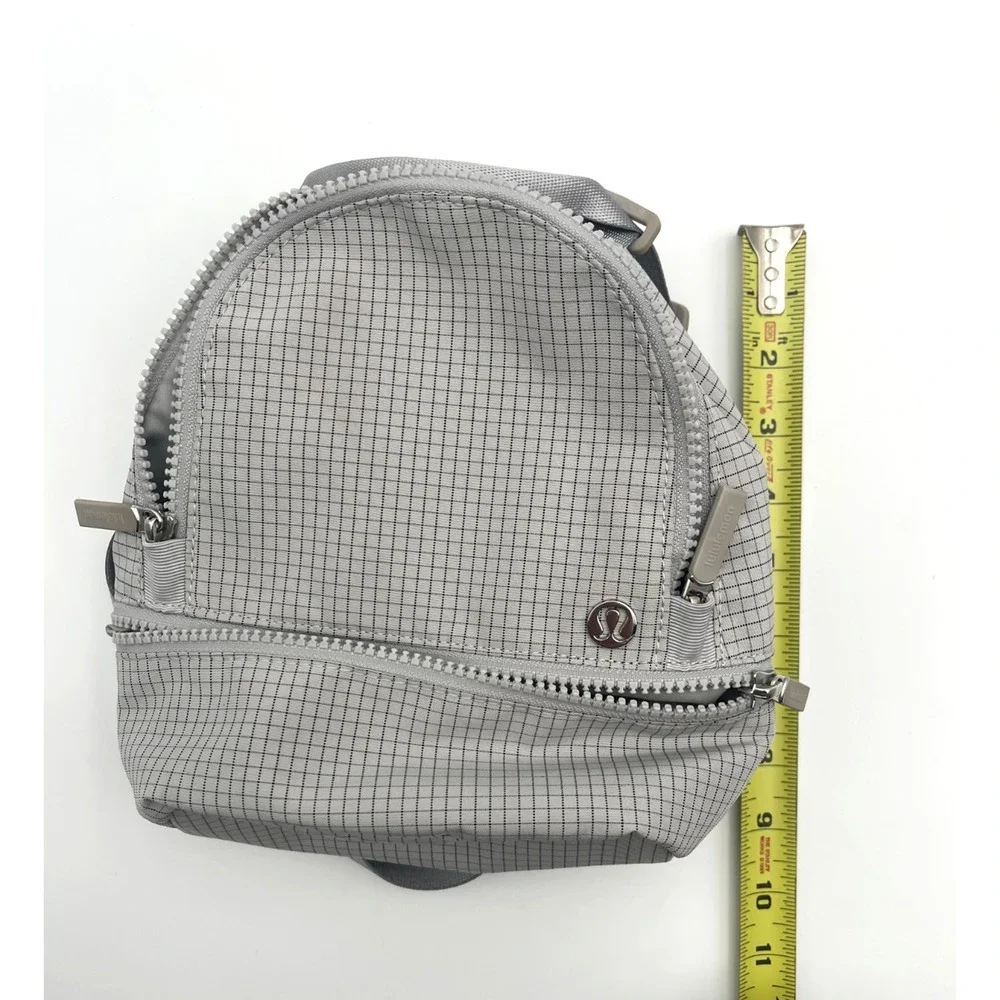 Lululemon Womens Gray City Adventurer Micro Convertible Backpack